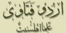 Urdu Fatwa by Muftee Jalaluddin Ahmad Amjadee - Amjadi